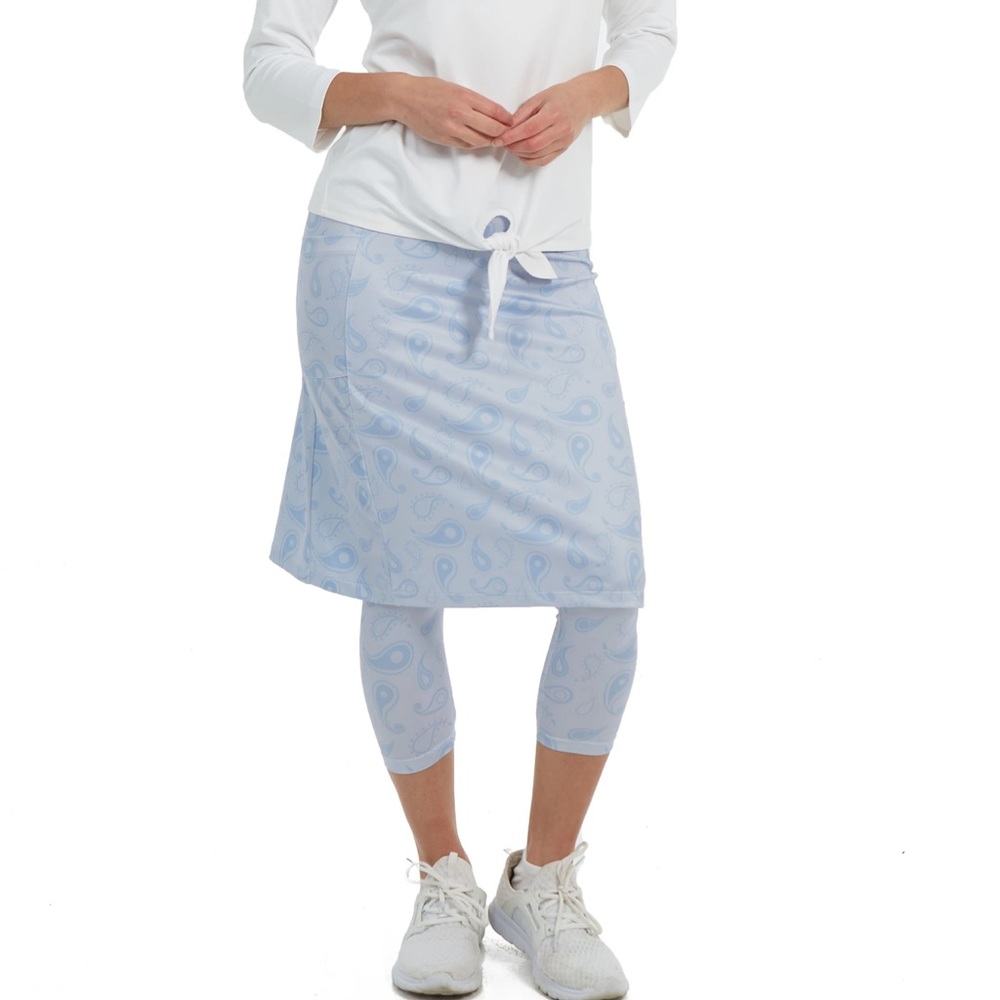 SNOGA Athletics Blue Paisley Fit Snoga Skirt